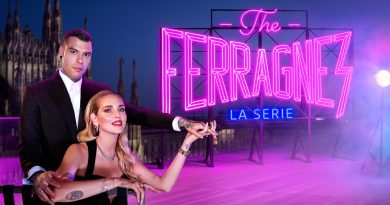 Chiara Ferragni e Fedez in The Ferragnez su Prime Video