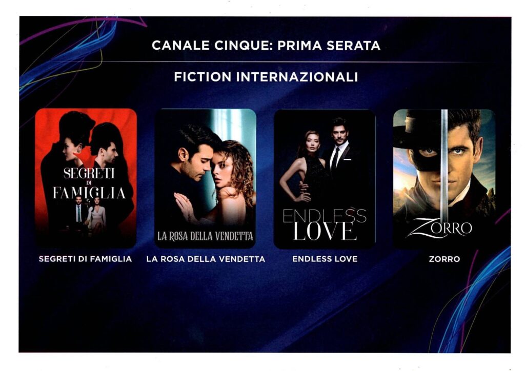 Mediaset Palinsesto 2024 2025 Serie Turche E Fiction Italiane 