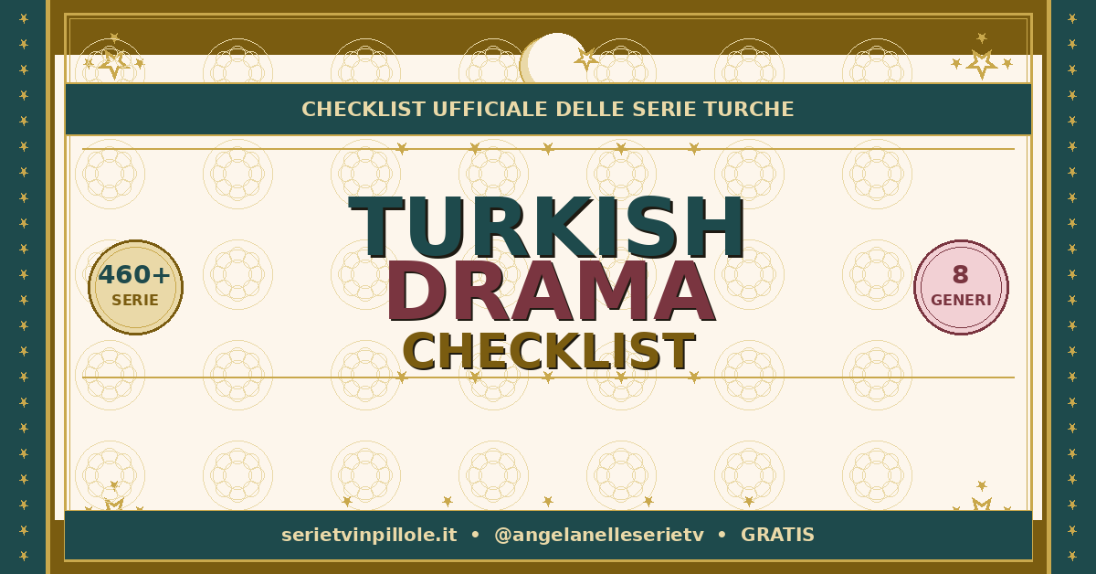 Turkish Drama Checklist